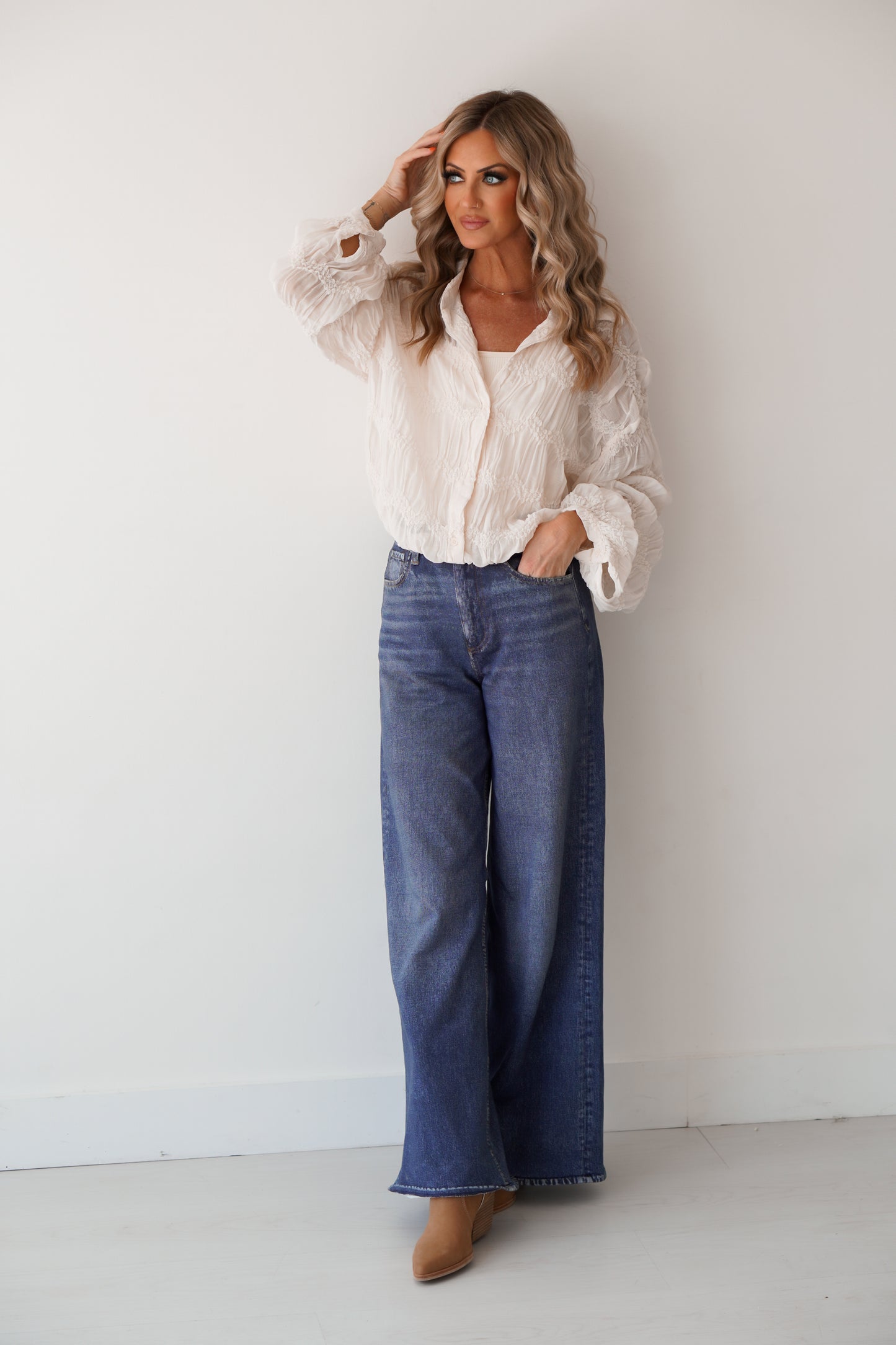 Vanilla Latte Blouse