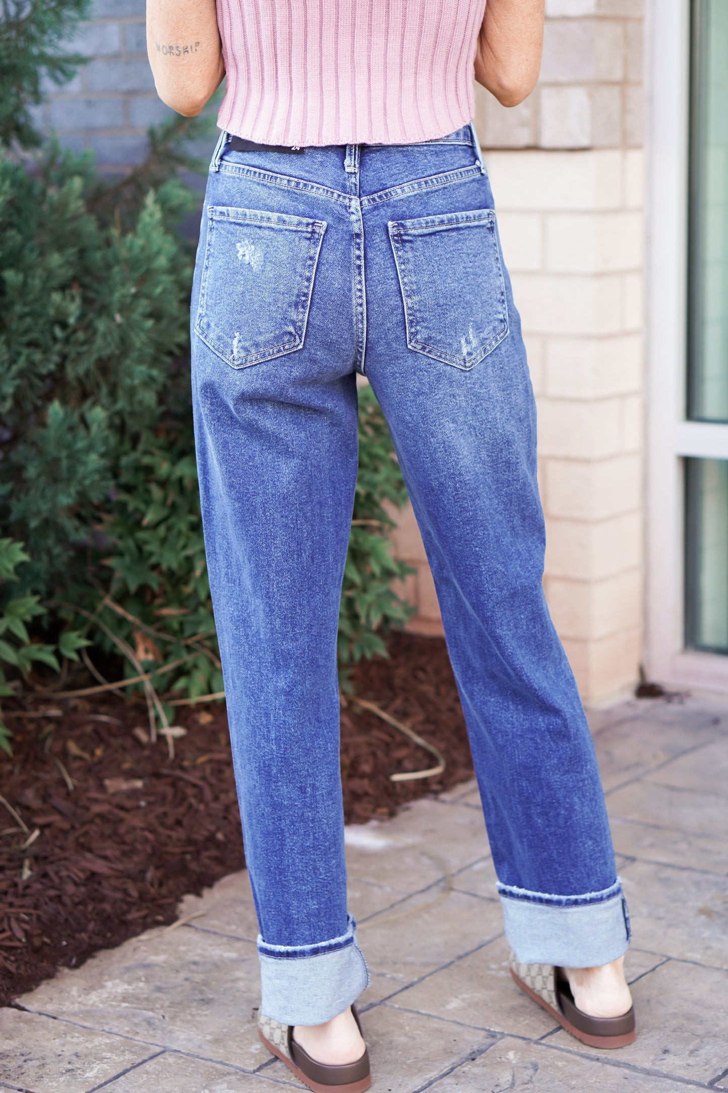 Full Length Straight Jeans