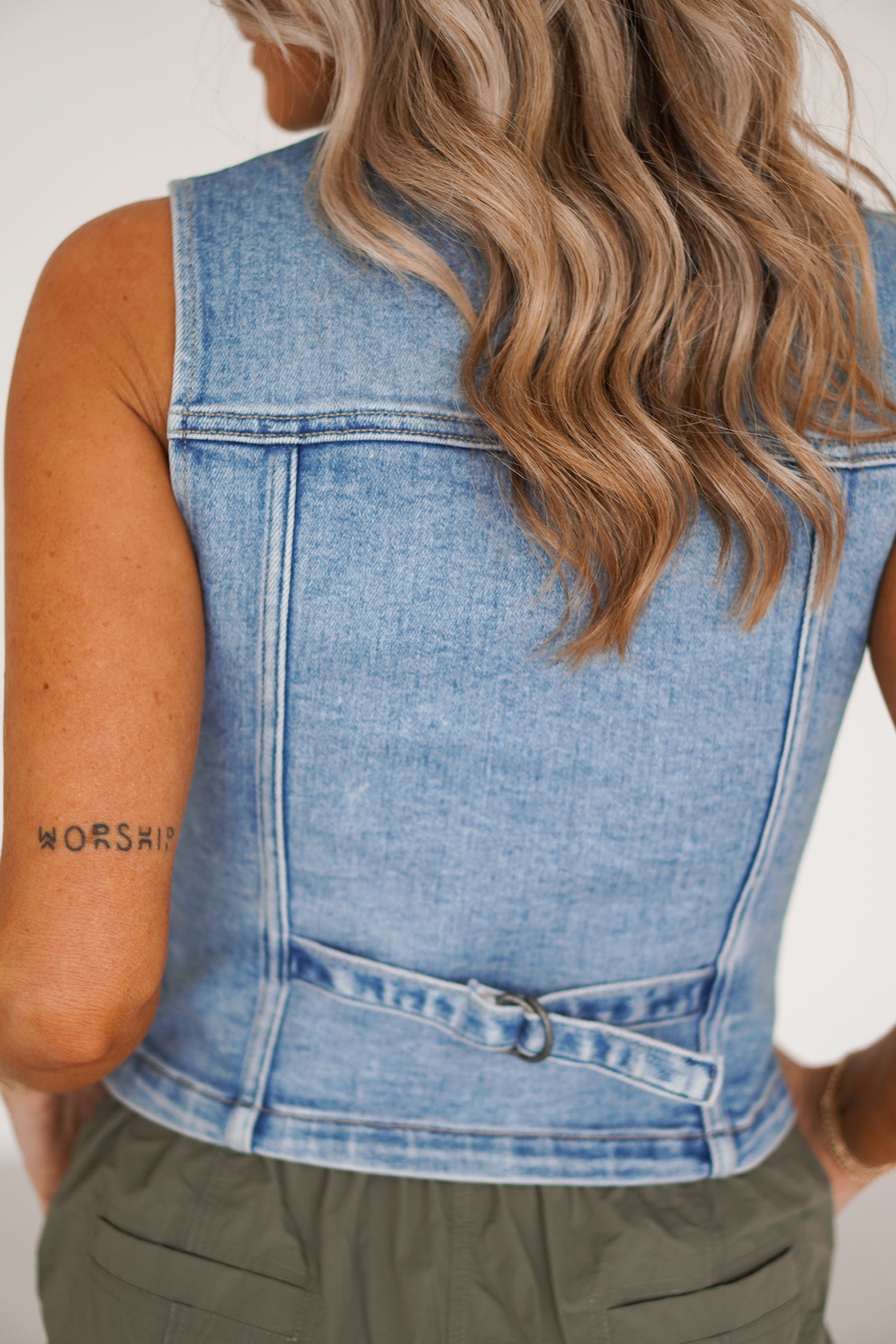 Hollaback Girl Denim Vest