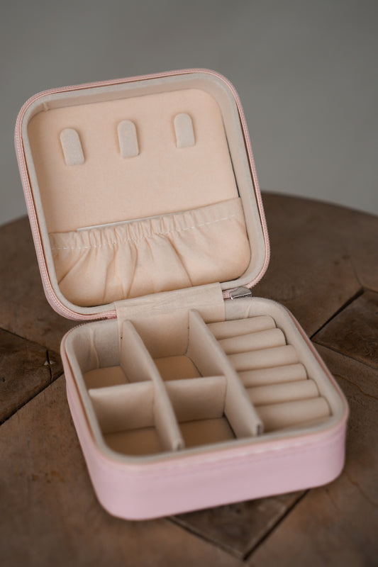Pink Jewelry Case