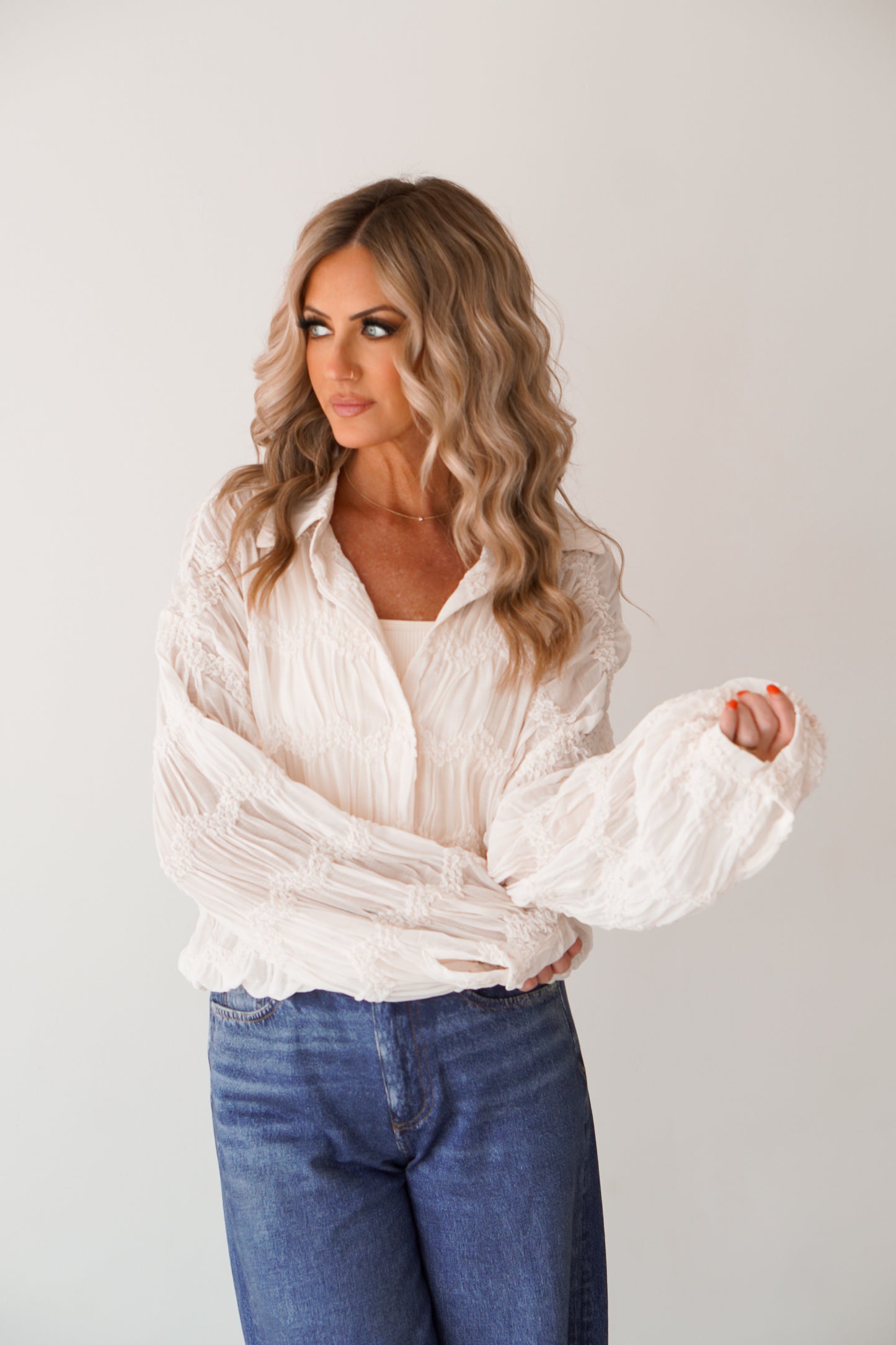 Vanilla Latte Blouse