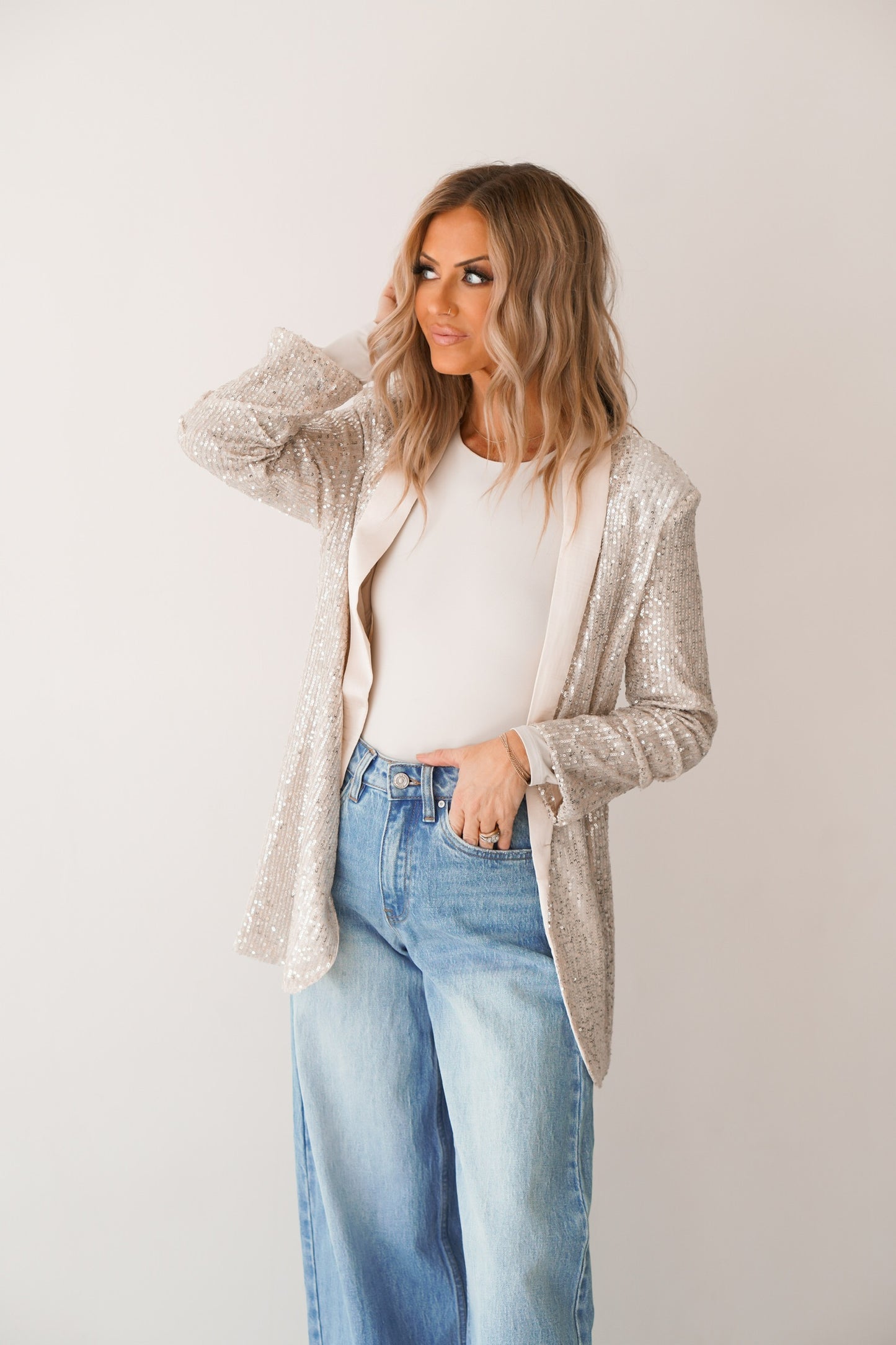 Silver Starlight Blazer