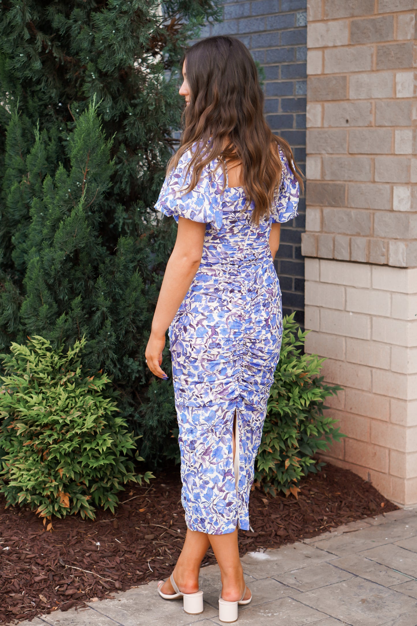 Blooms Midi Dress