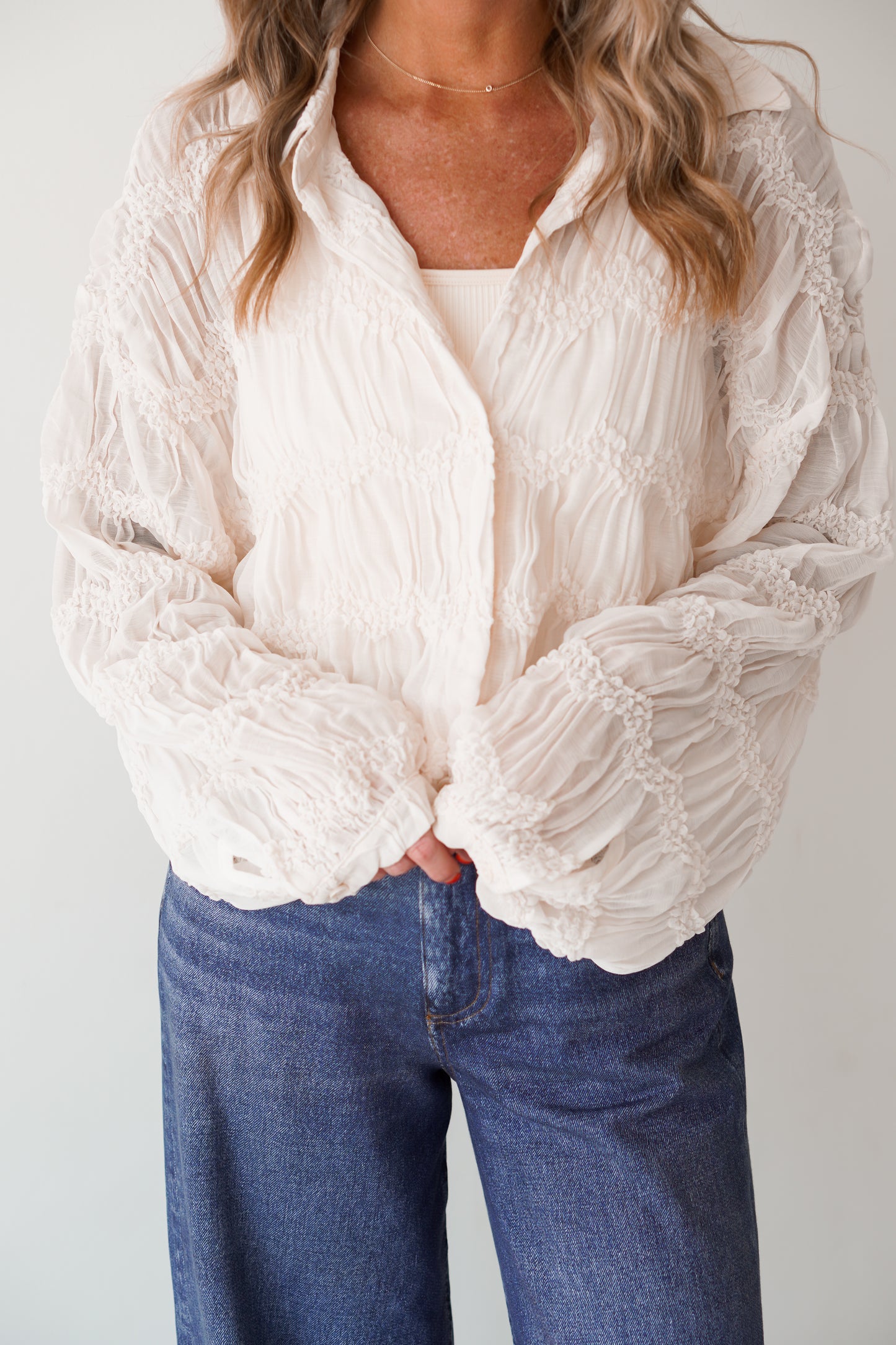 Vanilla Latte Blouse