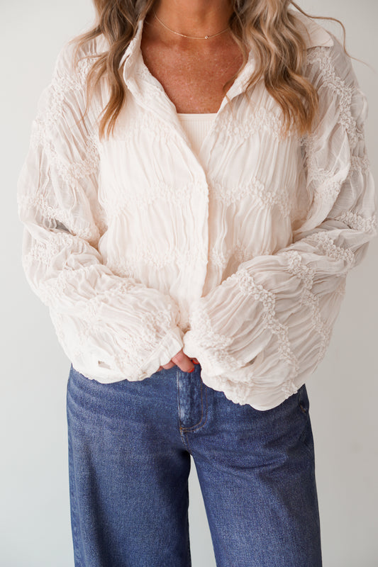 Vanilla Latte Blouse