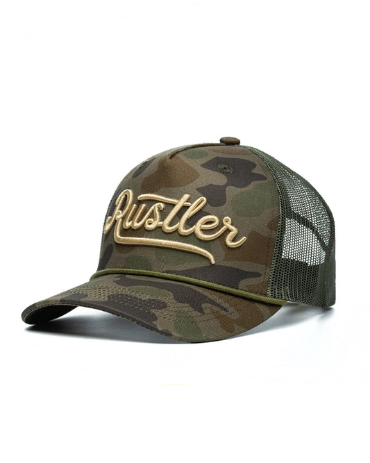 Rustler Camo Trucker Hat
