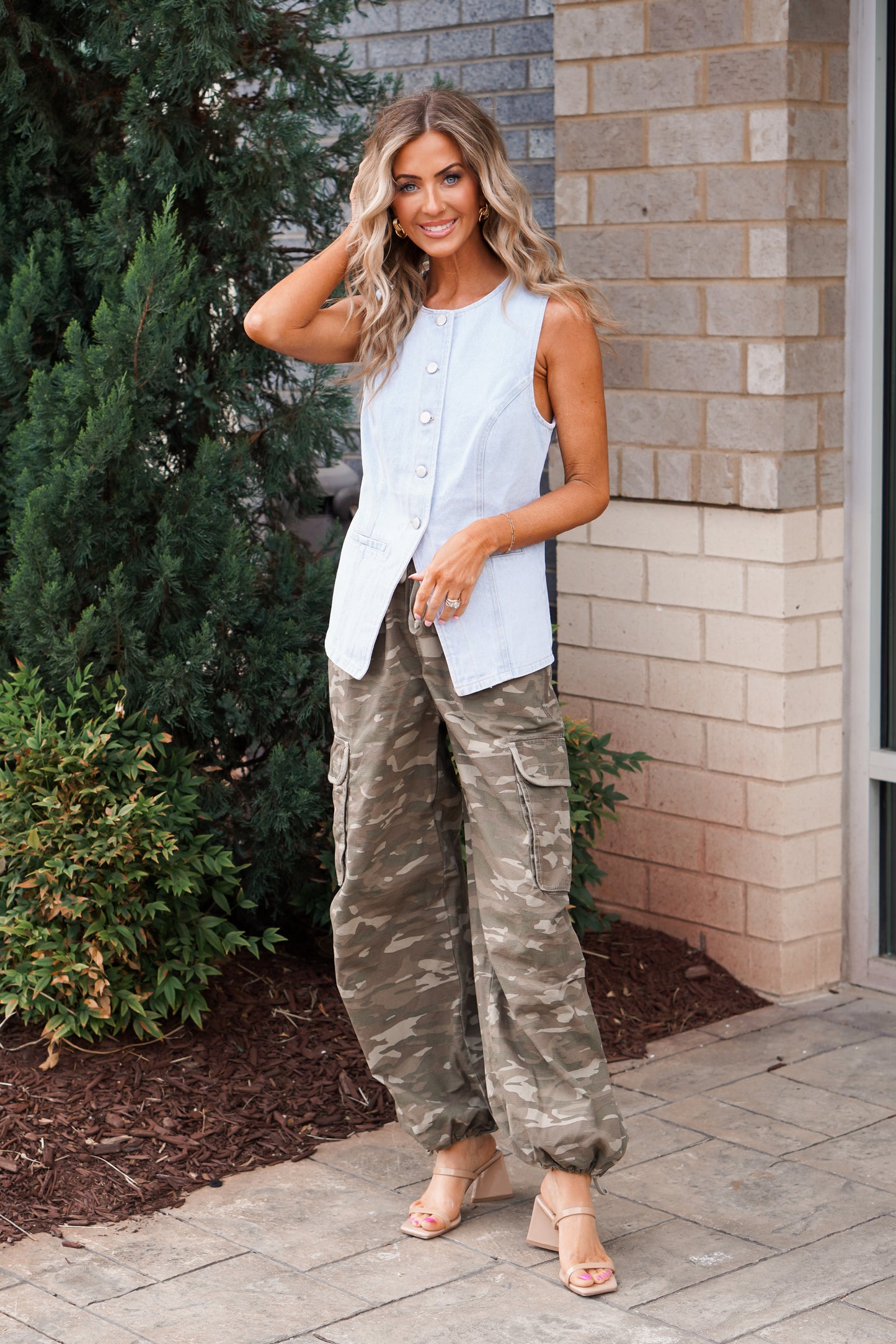 Denim Dreams Vest Top
