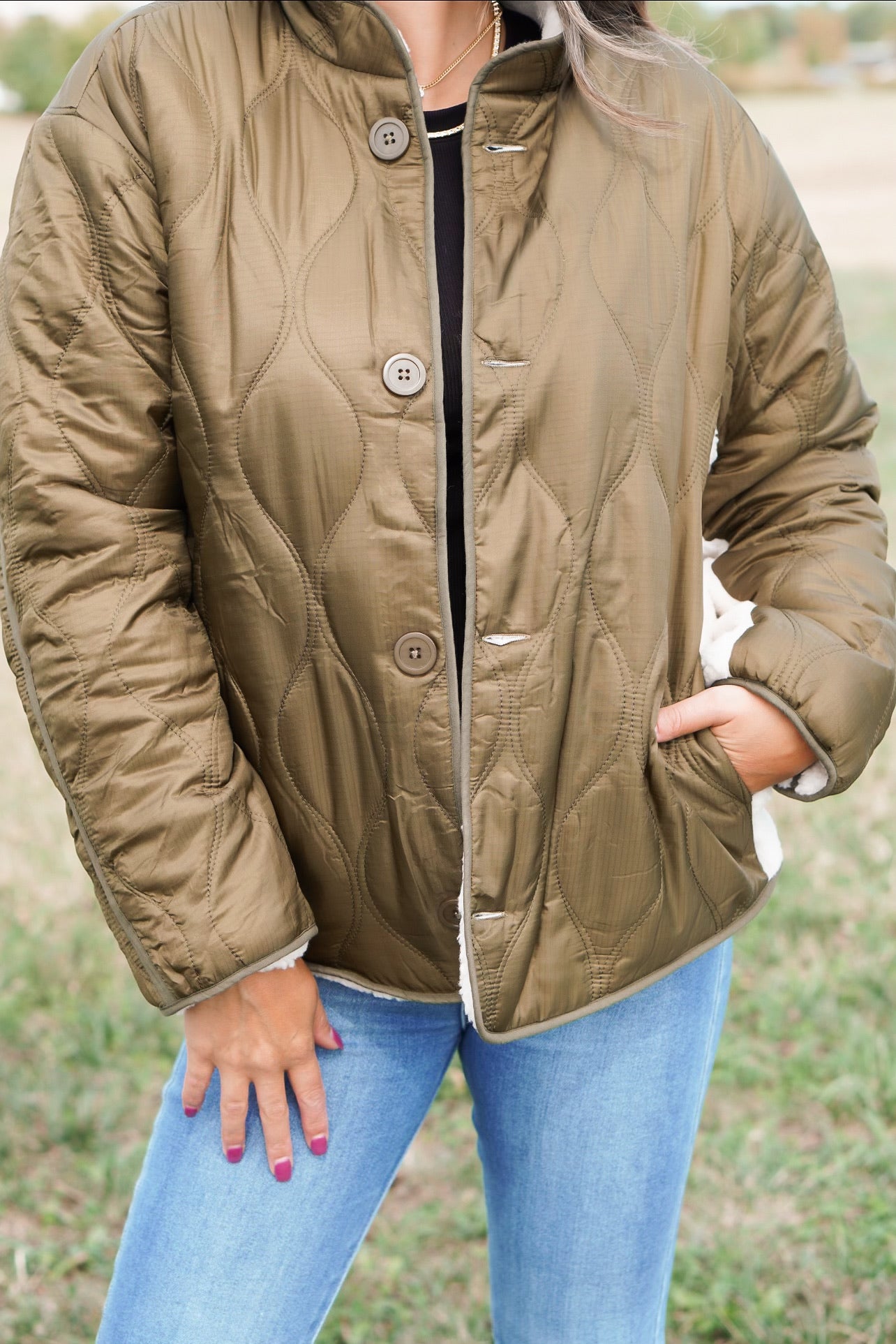 Where You Go Reversible Jacket