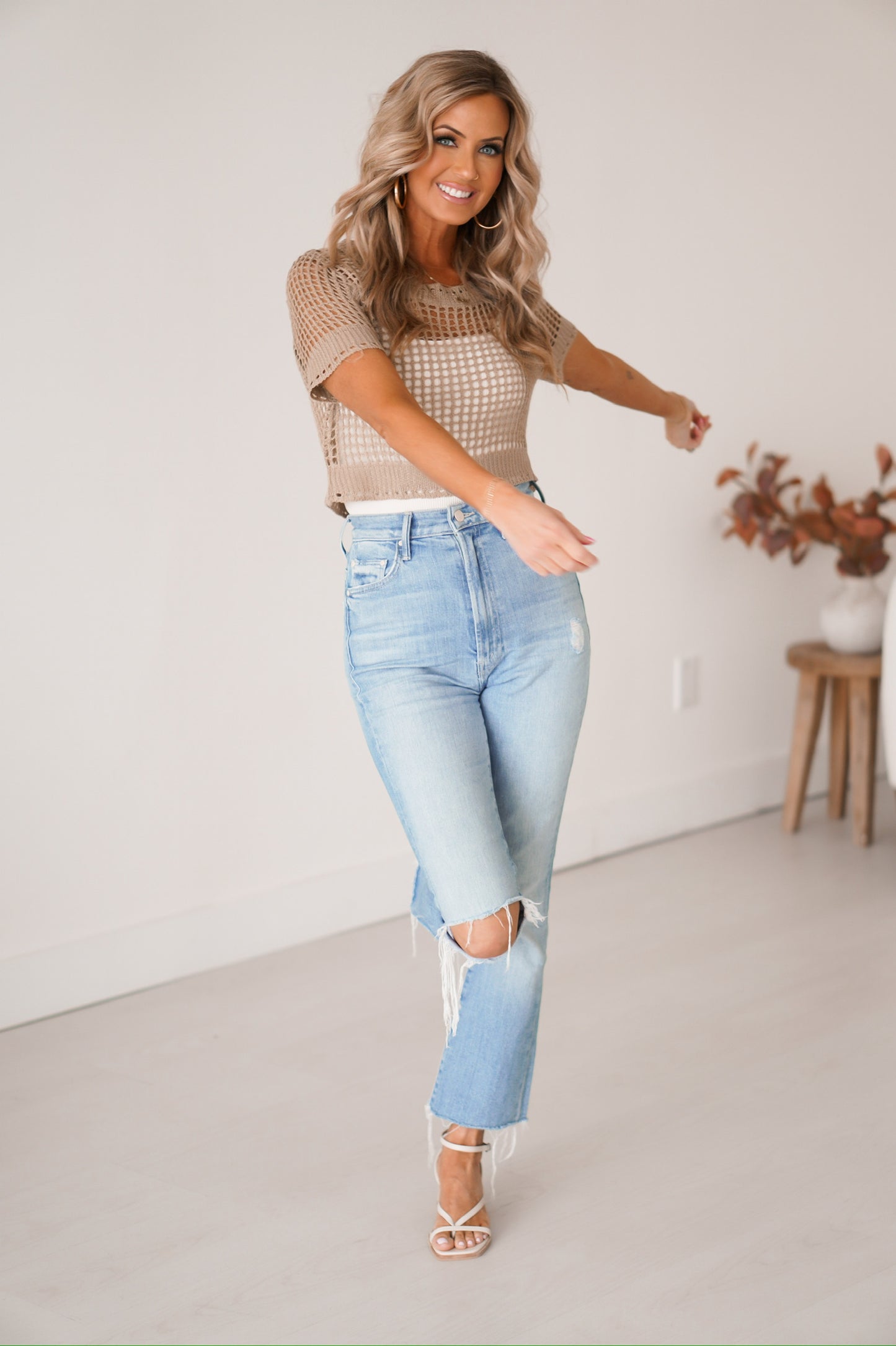 New Scenery Crochet Top
