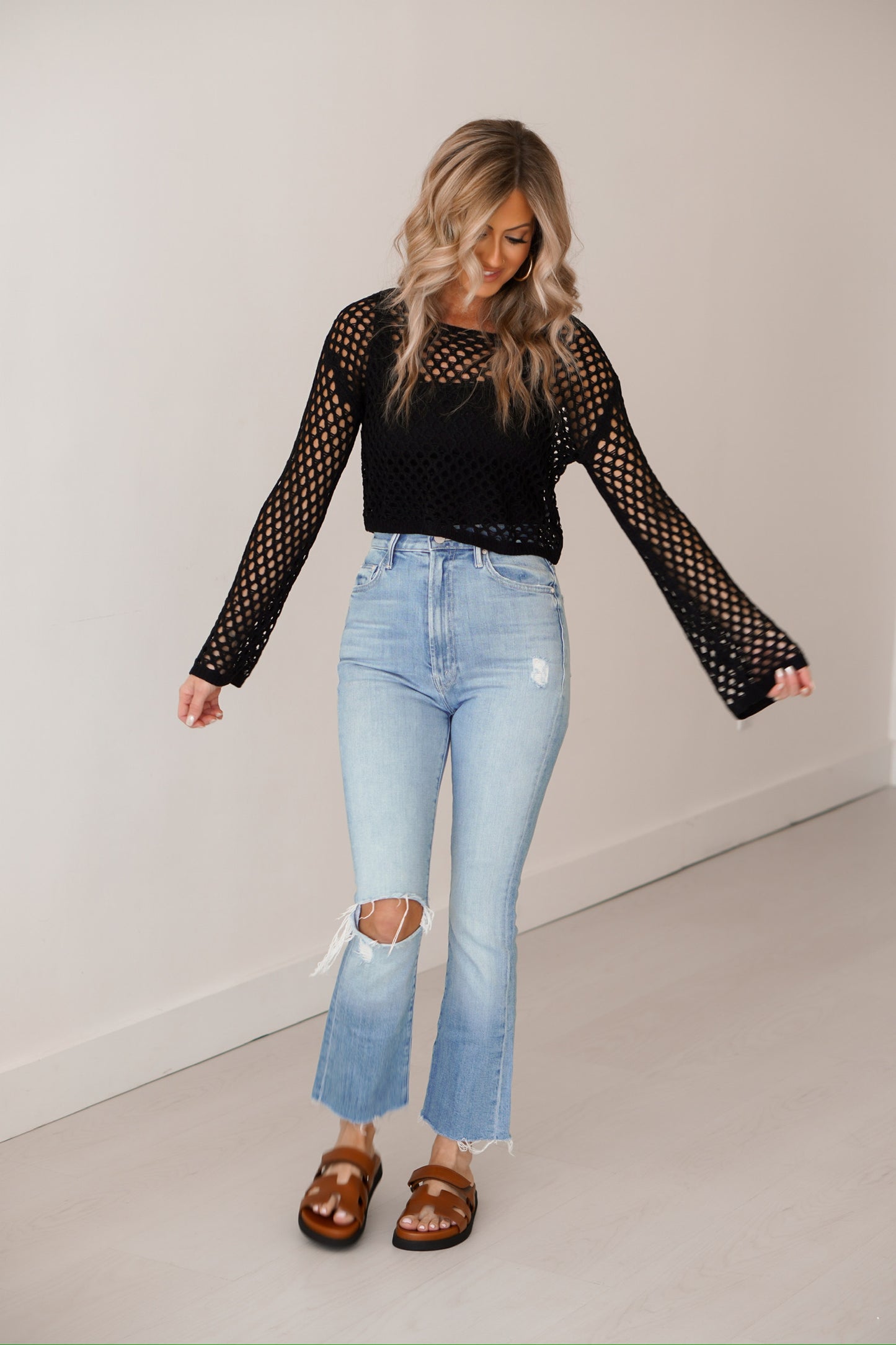 Stop and Stare Crochet Top
