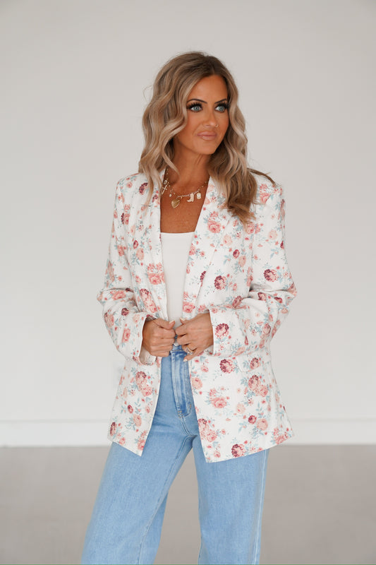 Keep the Flowers Blazer