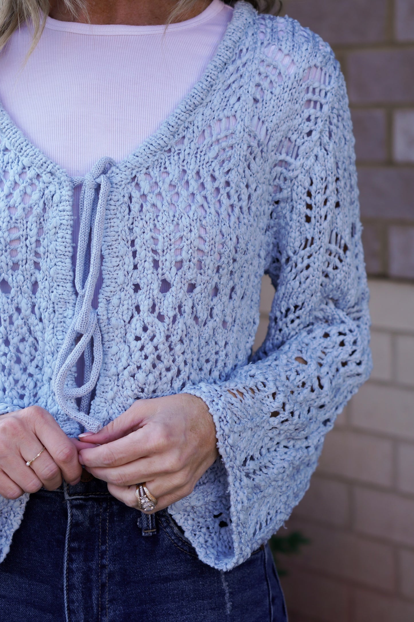Leavin' Tonight Sweater Top