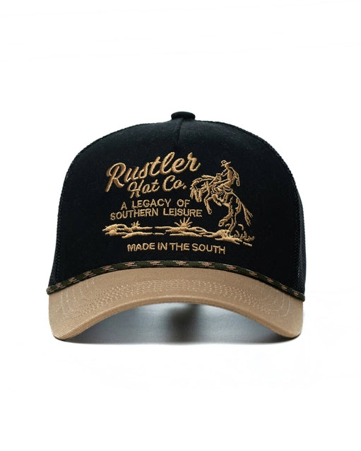 Rustler Black Rodeo Hat