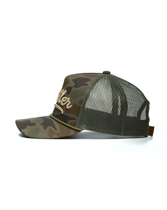 Rustler Camo Trucker Hat