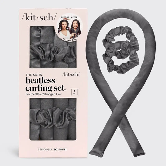 Kitsch Curling Set Charcoal