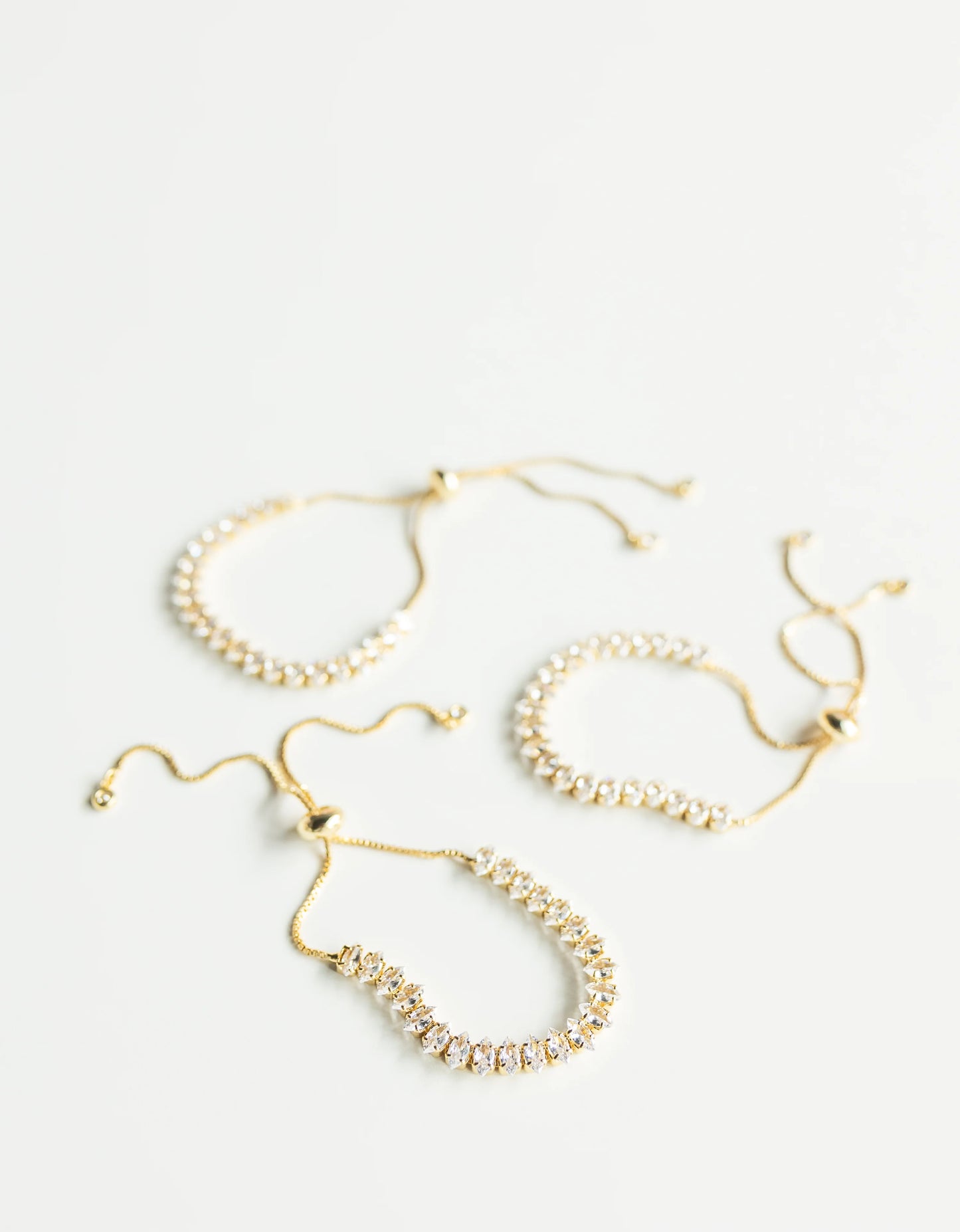 marquise adjustable bracelet