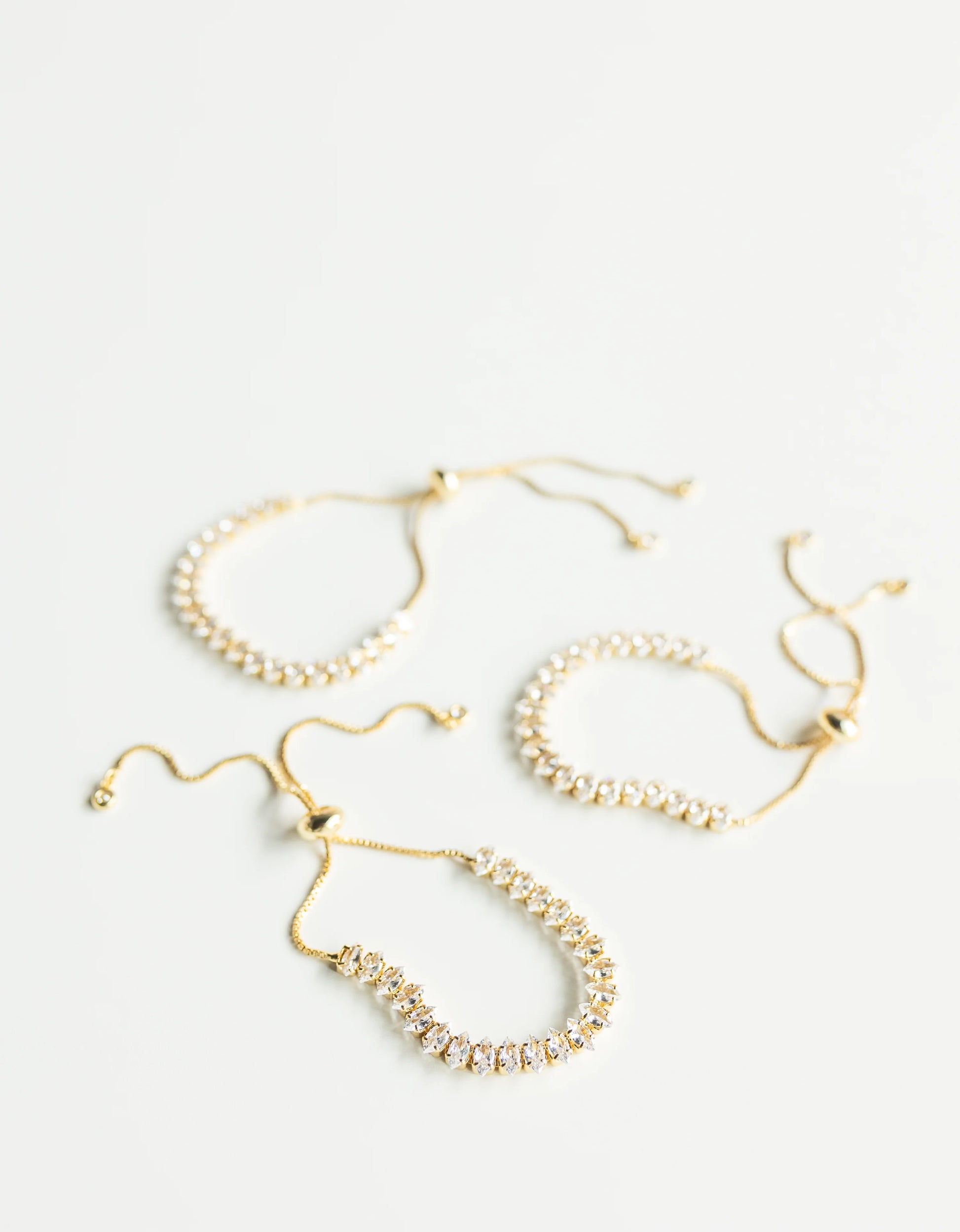 marquise adjustable bracelet