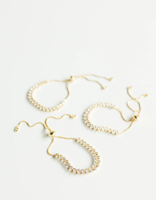 marquise adjustable bracelet