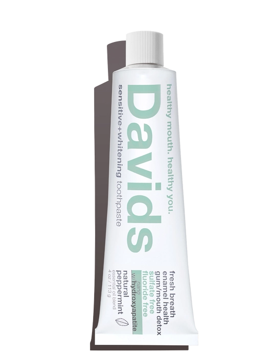 Davids Sensitive+Whitening Nano-Hydroxyapatite Premium Toothpaste - Peppermint