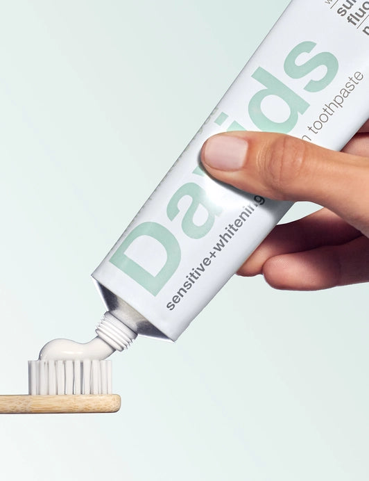 Davids Sensitive+Whitening Nano-Hydroxyapatite Premium Toothpaste - Peppermint